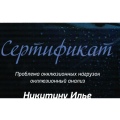 Сертификат - Лангеман Илья Владимирович #47